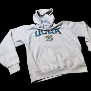 Champion White UCLA Womens Unisex Sweater Vintage 90s